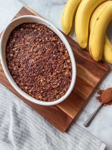 Dark Chocolate Baked Oatmeal Recipe