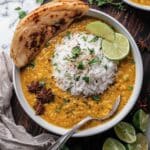 Creamy Coconut Pumpkin Dal Recipe