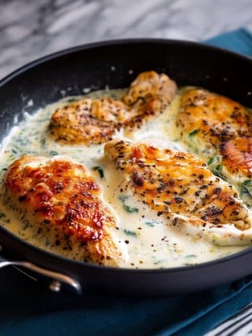 Creamy Parmesan Garlic Chicken Recipe