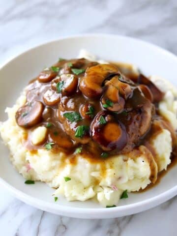 Classic Salisbury Steak with Mushroom Gravy Recipe
