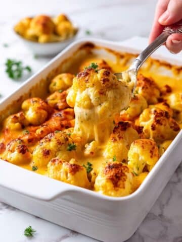 Cauliflower Cheese with Roasted Cauliflower and Cheesy Mornay Sauce Recipe