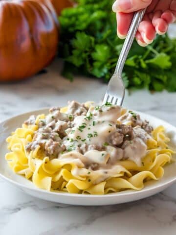 Easy Ground Beef Stroganoff Recipe
