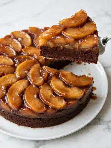 Caramel Apple Upside Down Cake Recipe