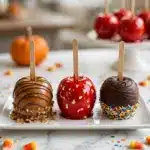 Festive Candy Apples Three Ways Recipe