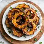 Maple Gochujang Roasted Delicata Squash Recipe
