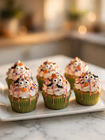 Zombie Brain Halloween Cupcakes Recipe