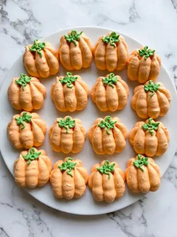 Pumpkin Spice Meringue Pumpkins Recipe