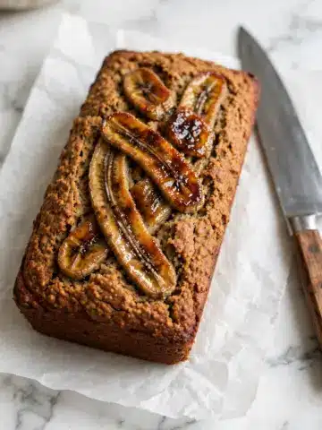 Banana Bread with Mascarpone and Maple Syrup Recipe