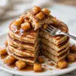Apple Cinnamon Pancakes with Apple Topping Recipe