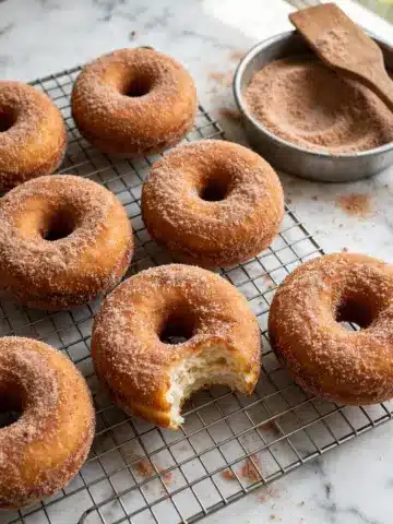 Cinnamon Sugar Doughnuts Recipe