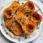 Roasted Honeynut Squash with Ricotta, Walnuts, and Herbs Recipe