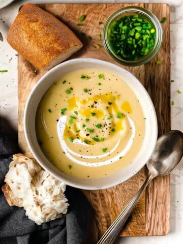 Creamy Potato and Leek Soup Recipe