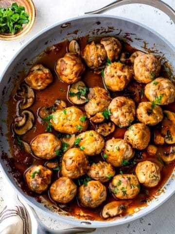 Salisbury Steak Meatballs (Instant Pot, Stove Top, Slow Cooker) Recipe