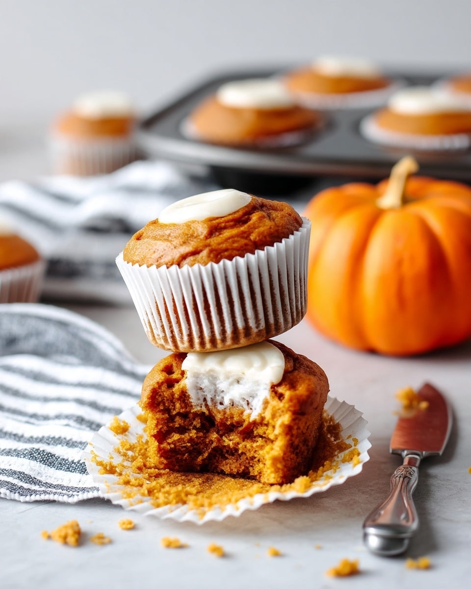 Pumpkin Cream Cheese Muffins (Starbucks Copycat) - Cozy Fall Treats