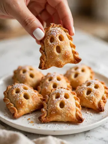 Boo-tiful Ghost Apple Pie Bites Recipe