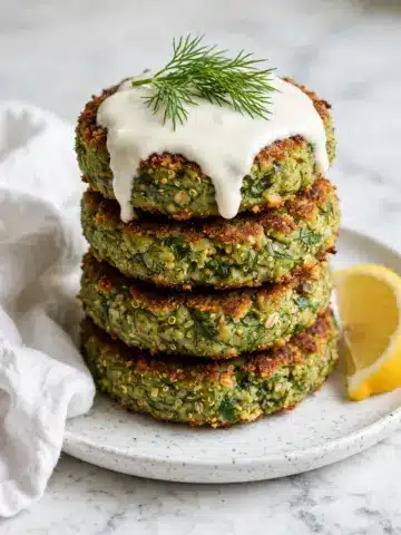 Easy Zucchini Quinoa Fritters with Dill and Lemon Recipe 8 Easy Zucchini Quinoa Fritters with Dill and Lemon Recipe