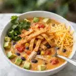 Creamy Chicken Tortilla Soup Recipe